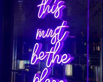 Custom Neon Sign, Neon Signs, Custom LED Neon Sign, Custom Sign, Personalized Name Neon Sign, Wedding Neon Sign, Home Decor, Wall Decor