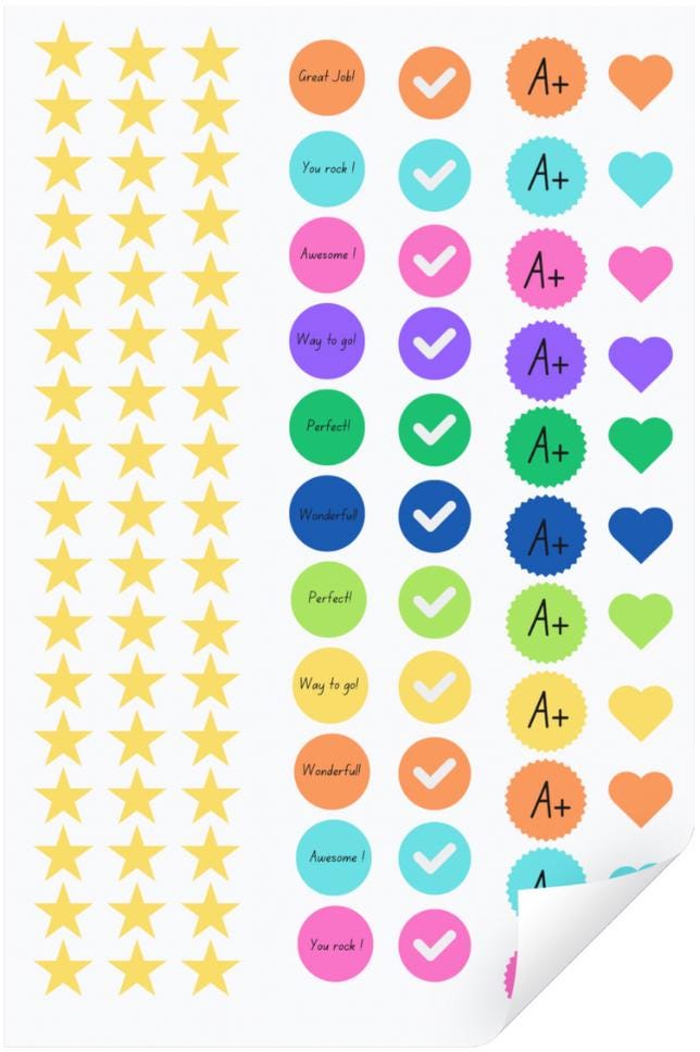 Printable 95 Sticker Printable Classroom Stickers 95 Stickers Great for Teachers Great for ...
