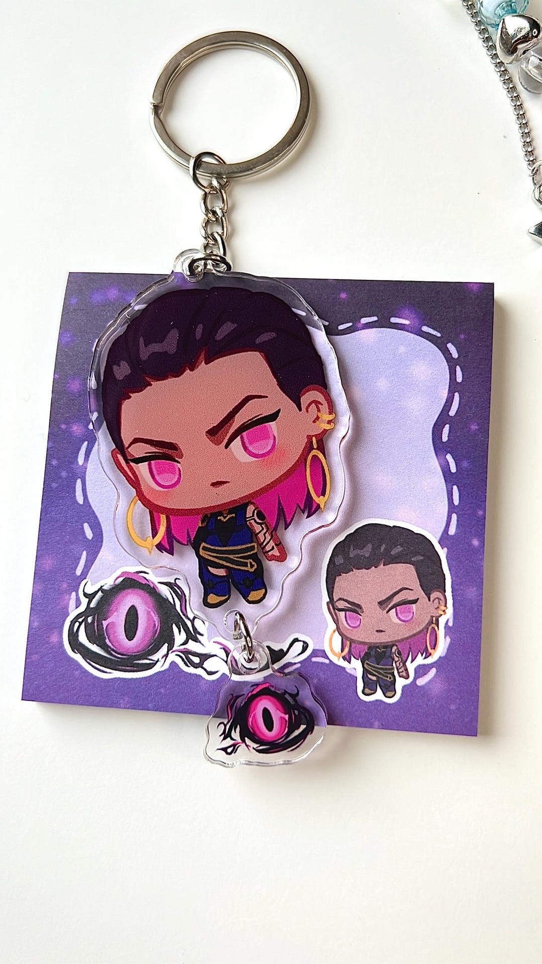 Reyna Keychain Valorant Acrylic Keychain – Reyna - Etsy