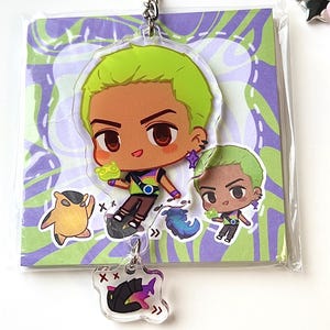 Valorant Acrylic Keychain – Gekko