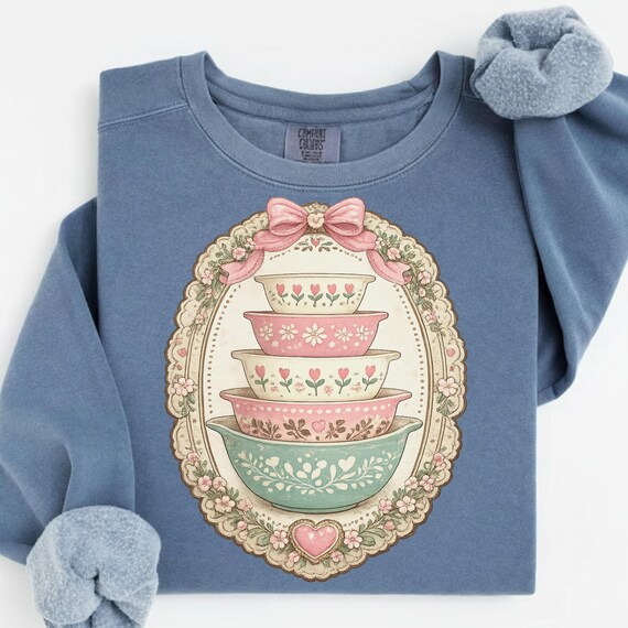 Vintage PNG, Pyrex PNG, Thrifting PNG, Vintage Png, Seersucker Png, Trendy Png, Girly Png, Granny Era Png, Boutique Png, Faux Stitching Png