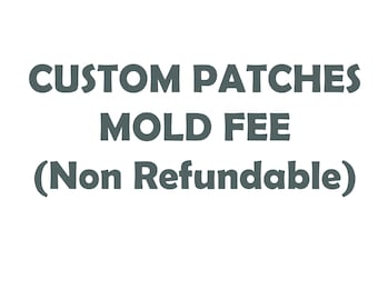 Tarifa de molde para parches personalizados