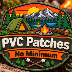 Op maat gemaakte PVC-patches – 2D/3D rubber, klittenband, strijkbare achterkant