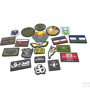 stom PVC Patches  
- Personalized PVC Patches  
- Durable PVC Patches  
- Velcro Back Patches  
- Iron-On PVC Patches  
- Waterproof Patches