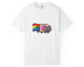 Nyan Cat Merchandise T-shirt | Nyan Cat | Custom T-Shirt | Memes | Funny