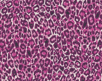 Esoterra ~ Leopardess EST-76505 ~ Katarina Roccella ~ Art Gallery Fabrics ~ 100% Cotton ~ By the Yard ~ Fat Quarters ~ 1/2 Yard Cuts ~ Pink