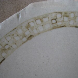 Artifact Inspired Ceramic Bowl Art Bowl Yaya Mama Stele Details Archaeology image 4