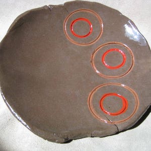 Ceramic Art Dish - Jaguar Spots - Ceramic Dish - Art Bowl