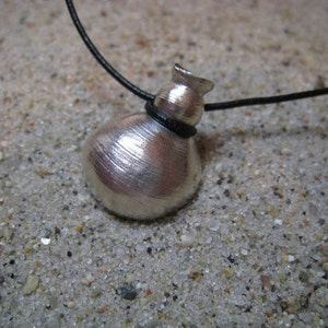 Artifact Inspired Caddoan Vessel Fine Silver Necklace - Vessel Necklace - Caddoan Necklace - Archaeology