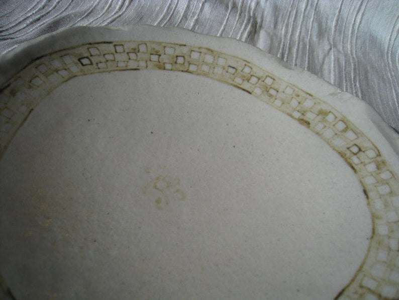 Artifact Inspired Ceramic Bowl Art Bowl Yaya Mama Stele Details Archaeology image 3