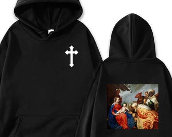 Baby Jesus Is Born Hoodie - Unisex