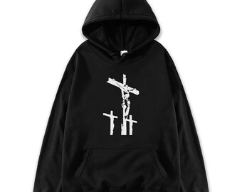 Jesus On The Cross Hoodie - Unisex
