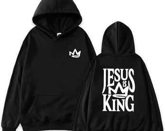 Jesus Is My King Hoodie - Unisex