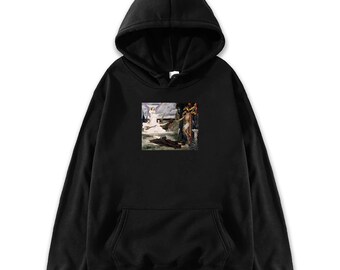 Jesus On The Cross Painting Hoodie - Unisex
