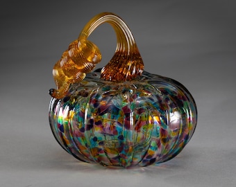 Handmade Glass Blown Pumpkins