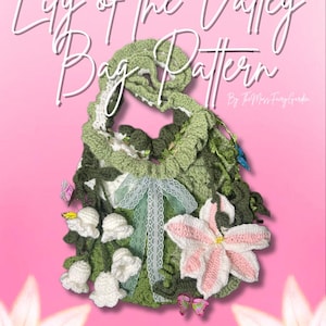 Modèle de sac de jardin au crochet Muguet : Guide photo/Instructions écrites (Téléchargement PDF) - Amigurumi mignon, produit numérique pour débutants