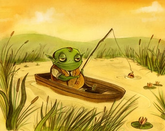 Goblins Like To Fish. Everyone Knows That.