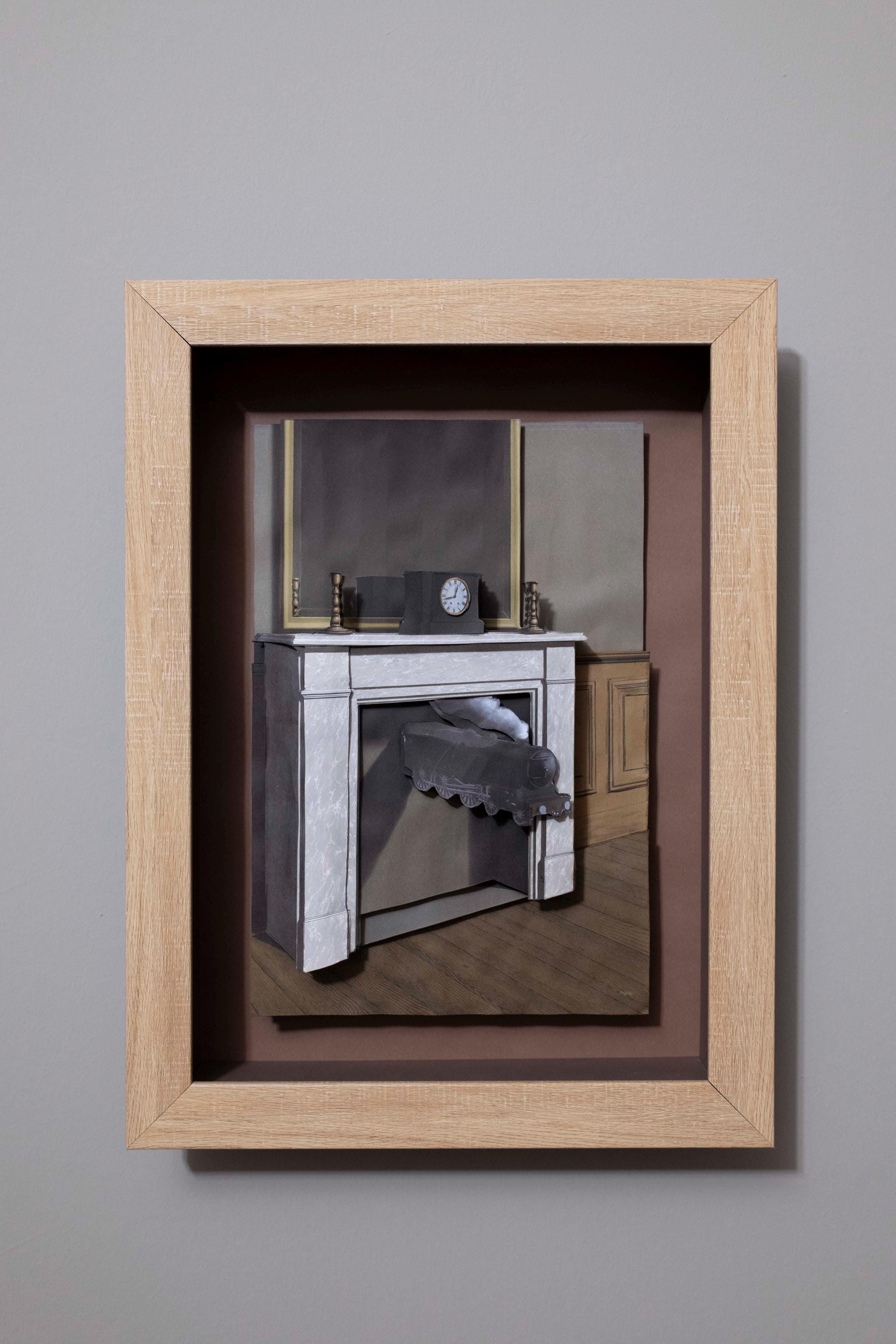 Rene magritte time transfixed - Etsy 日本