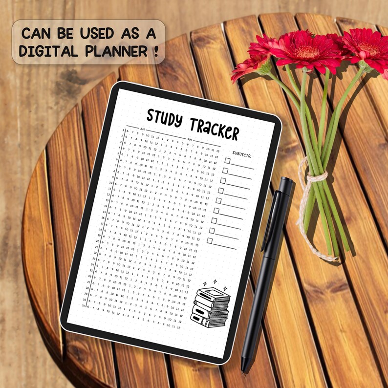 Study Tracker Printable, Student Study Log, Academic Planner Insert ...