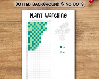 Houseplant Tracker Printable PDF | Gardening Log & Watering Schedule | Monthly Plant Care Planner A4/A5