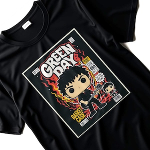 Green Day T-Shirt | Basket Case Comic Pop Style Tee | Punk Rock Band Merch S–4XL | Retro Graphic Shirt