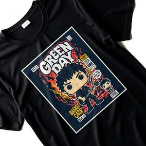 Green Day T-Shirt | Basket Case Comic Pop Style Tee | Punk Rock Band Merch S–4XL | Retro Graphic Shirt