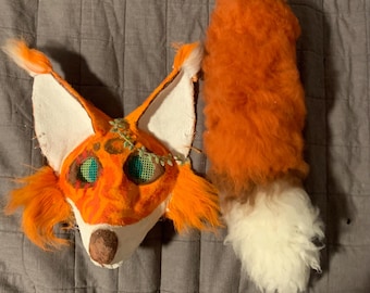 Fox mask and tail