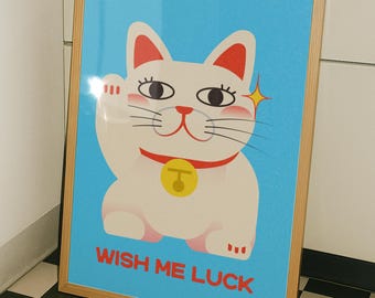 招き猫招き猫 | 招き猫パステル猫神の壁紙 PNG (デジタルダウンロード