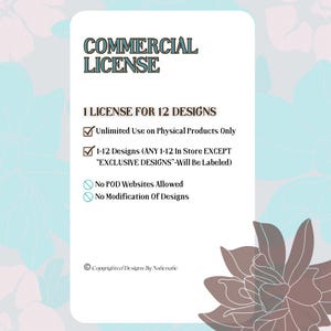 Licenza commerciale per (1-12) progetti non esclusivi