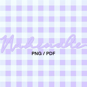 May include: A purple and white gingham pattern with the word "remarkable" written in white text. The text is in a handwritten font and is centered on the image. The text is followed by "PNG / PDF" in black text.
