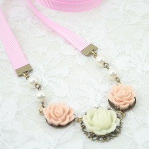 Vintage Rose Garden Necklace