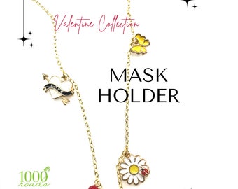 Valentine mask holder