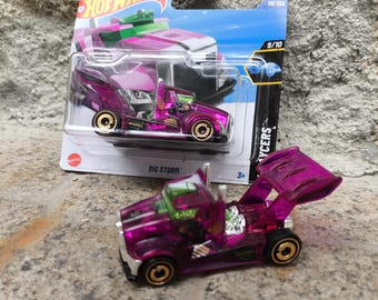 Hot Wheels Treasure Hunt Rig Storm | 1/64 Diecast Sammler-Truck | Limitierte Offroad-Edition – Ein Muss für Hot Wheels Fans