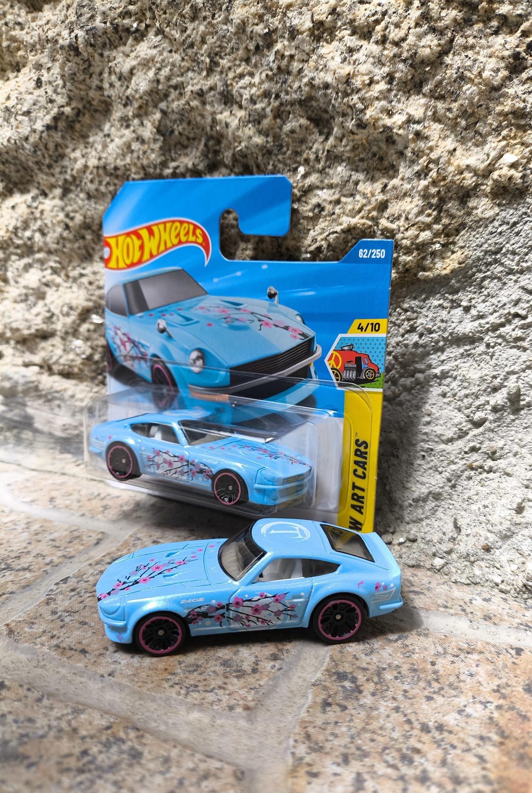 【右向き】 Hot Wheels DATSUN JAPAN限定品 🎌🎌Hot Wheels 2007 Japanese Variant Short Card Datsun 240z