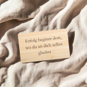 Motivationskarte Personalisiert - Mindset - Inspiration - Motivation - Geschenk