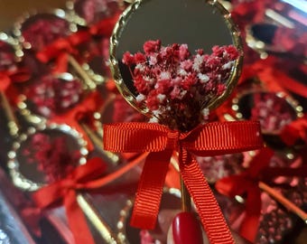 Personalized Wedding Mirror Favor | Henna Night Keepsake