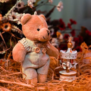 Cadeaux personnalisés pour baby shower, Cadeau d'anniversaire, Merci beaucoup Beary, Sexe révélé, Peluche, Porte-clés, Étiquettes personnalisées pour baby shower