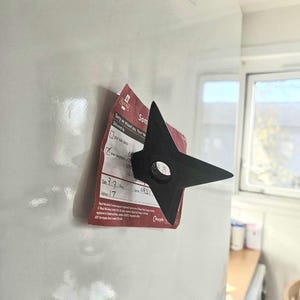 Shuriken Anime Fridge Magnet | Ninja Shuriken Inspired Kitchen Magnet | Anime Gift for Fans, Home Decor | Gift For Him, Gift For Her