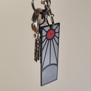 Hanafuda Anime Keychain | Japanese Bag Charm | Otaku Gift and Cosplay Accessory | Gift For Him, Gift For Her | Anime Gift