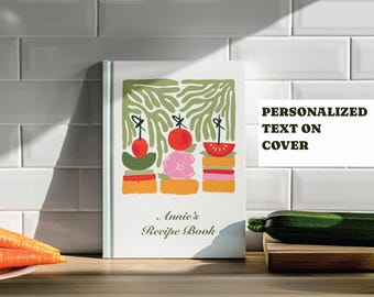 Personalized Sandwich Recipe Book, Gourmet Lunch Cookbook, Custom A5 Kitchen Journal