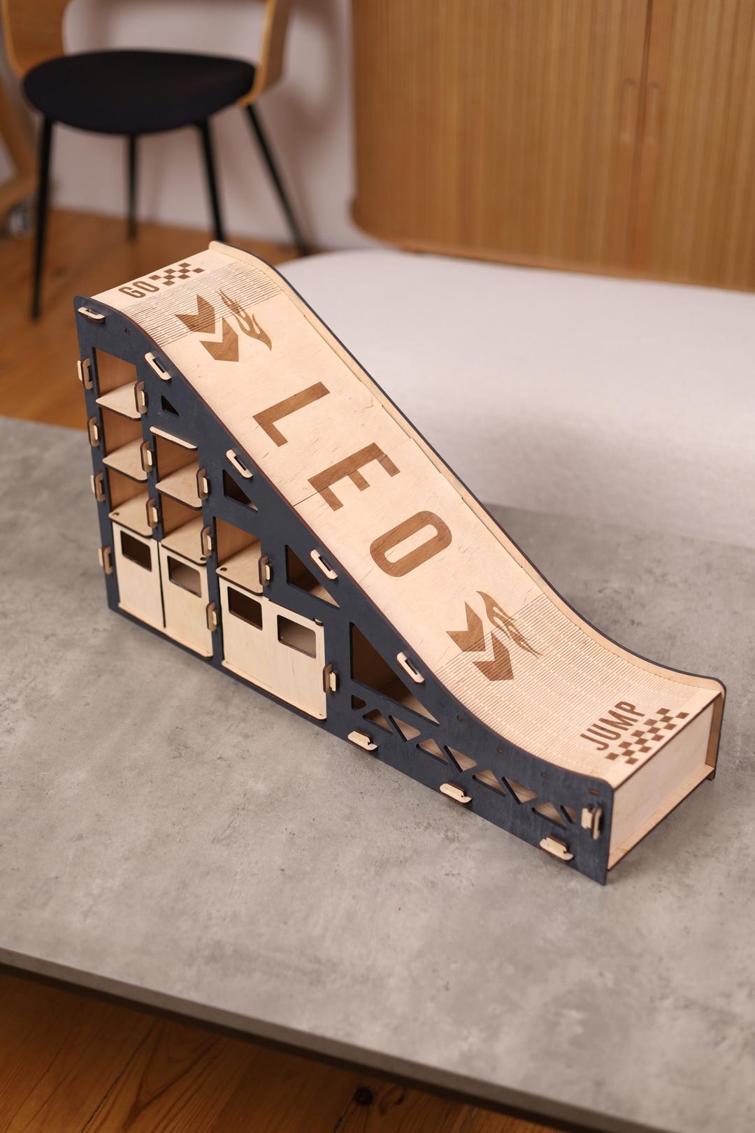Toy Car Ramp, Birthday Gifts for 2 3 4 5 Year Boys, Jump Ramp for Toys ...