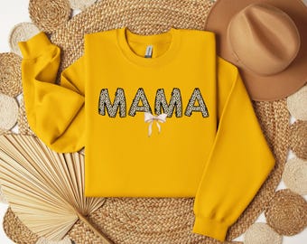 Leopard Mama PNG: Sublimation Design for Mother's Day (Digital Download)