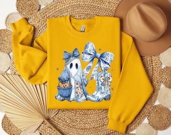 Cowgirl Ghost PNG: Western Halloween Shirt Design (Digital Download)