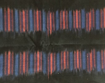 Woven Stripes Vintage Fabric Lot #436