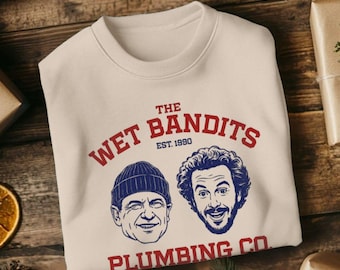 Wet Bandits Home Alone Christmas Jumper – 90s Movie Nostalgia Sweater