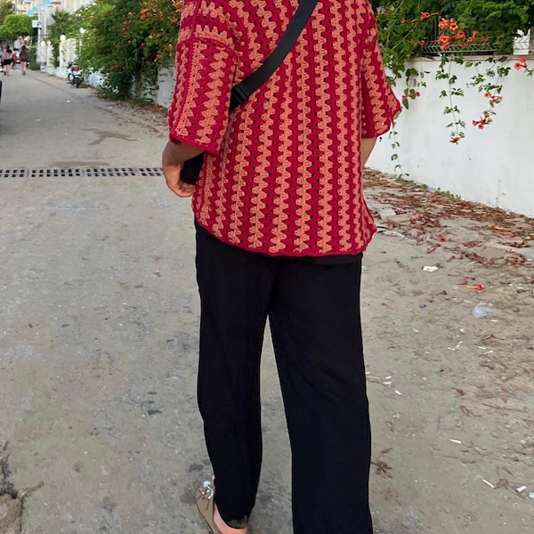 Monaco Crochet Shirt Pattern