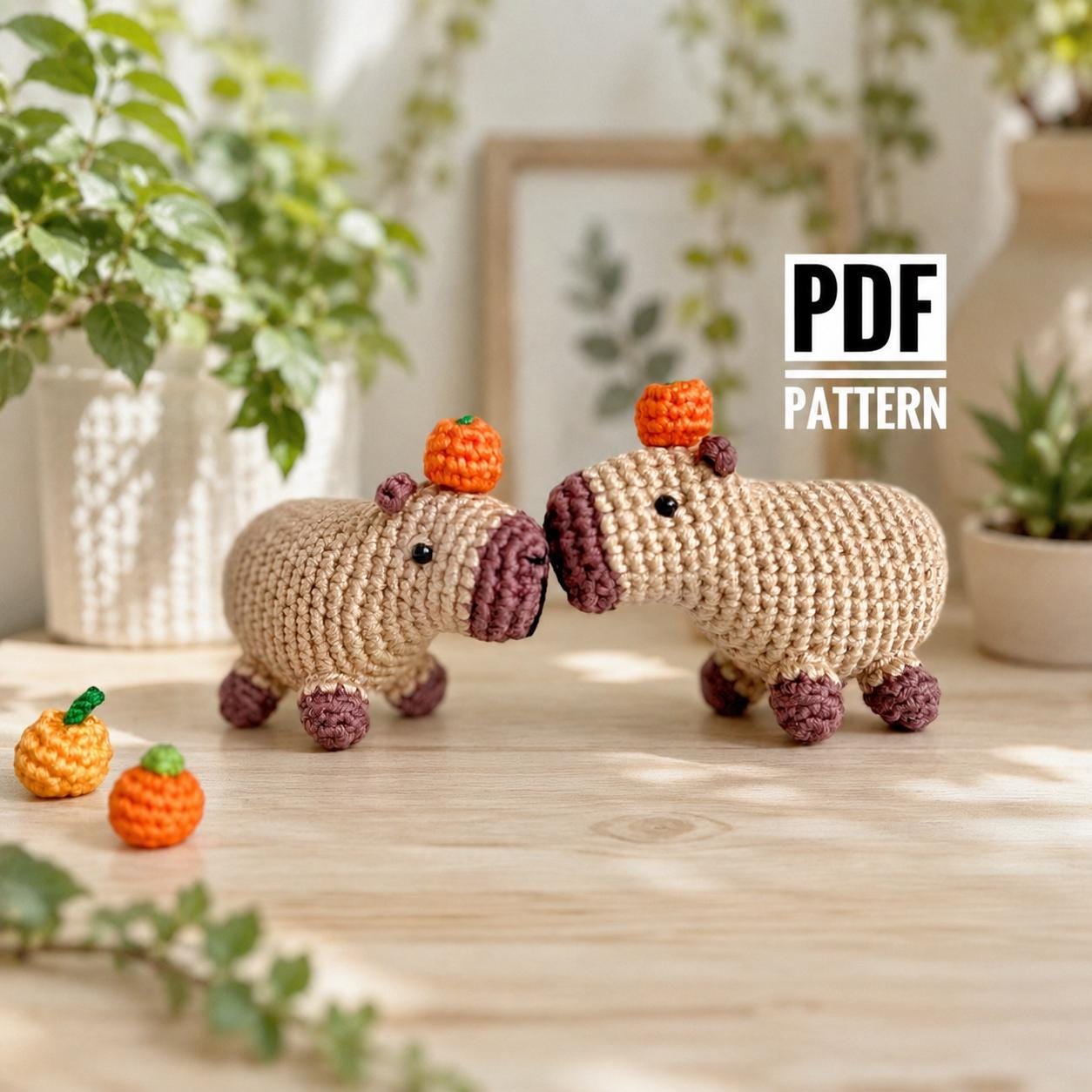 37 Capybara Crochet Patterns for Cute Amigurumi, Plushies, and Giftable Makes 37 Capybara crochet pattern Capybara keychain crochet