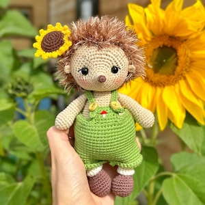 Virkningsmönster för igelkottar, Amigurumi igelkottsmönster, Virkningsmönster för skogsdjur