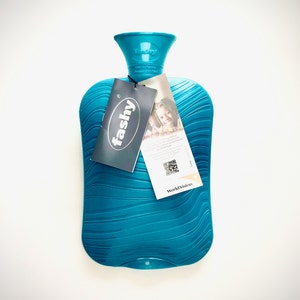 Fashy 2 liter Hot Water Bottle I Blue