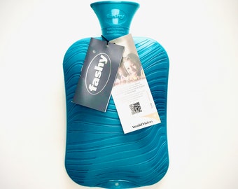 Fashy 2 liter Hot Water Bottle I Blue